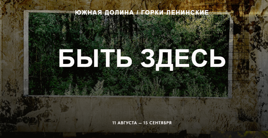 В Подмосковье открылся арт-проект 
