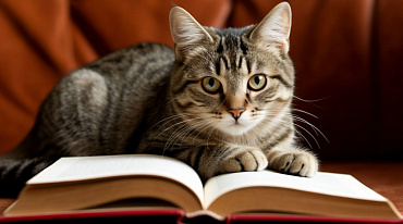 Кошки, собаки...книги: что читают владельцы домашних животных