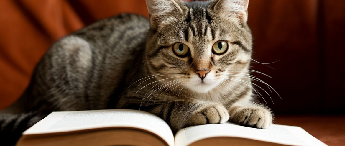Кошки, собаки...книги: что читают владельцы домашних животных